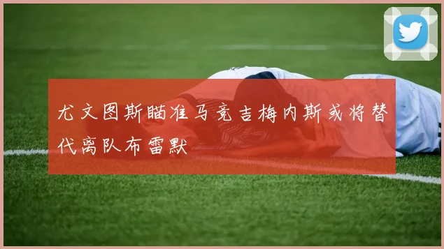 尤文图斯瞄准马竞吉梅内斯或将替代离队布雷默